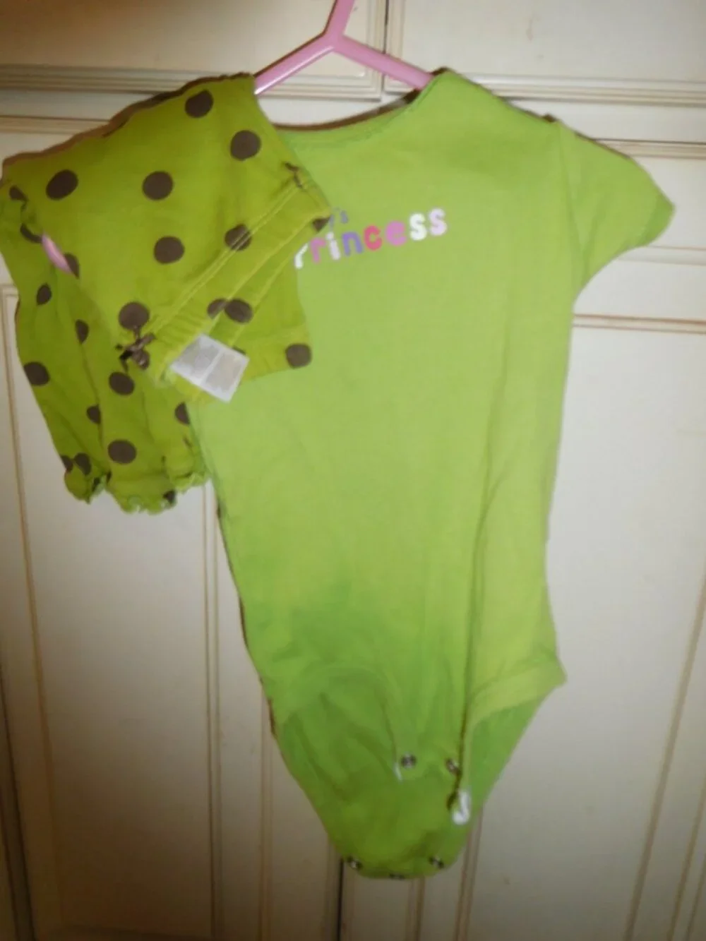 3 - 9 Months Onsies w/ leggings
